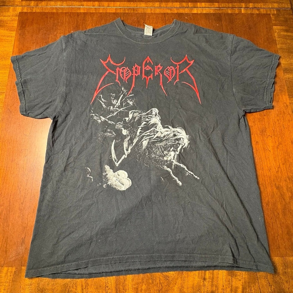 Emperor Norwegian Black Metal Band Double Sided T-Shirt XL